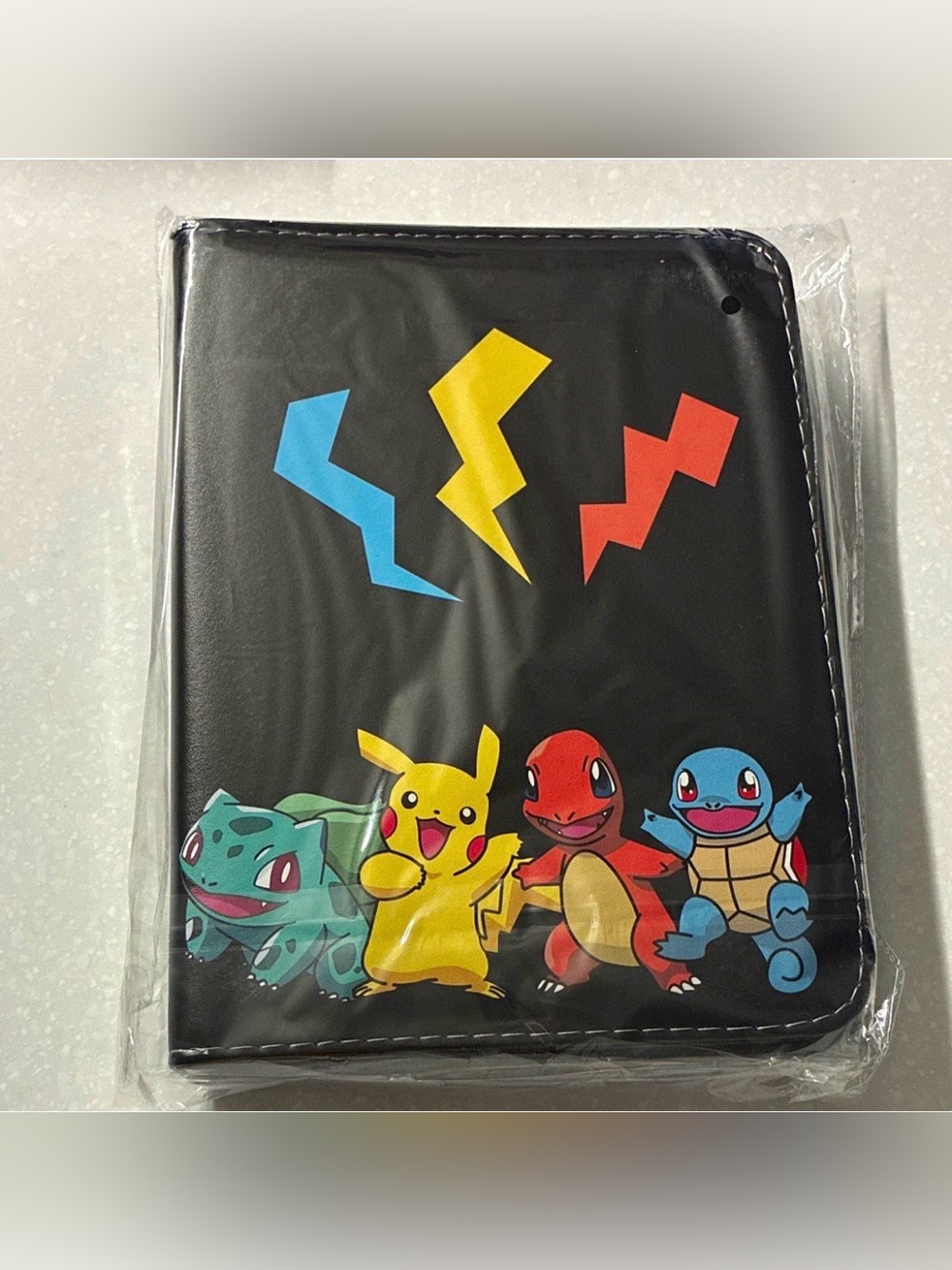 Black Card Binder Sleeve Pages for Trading Cards - Waterproof, Double-Sided
